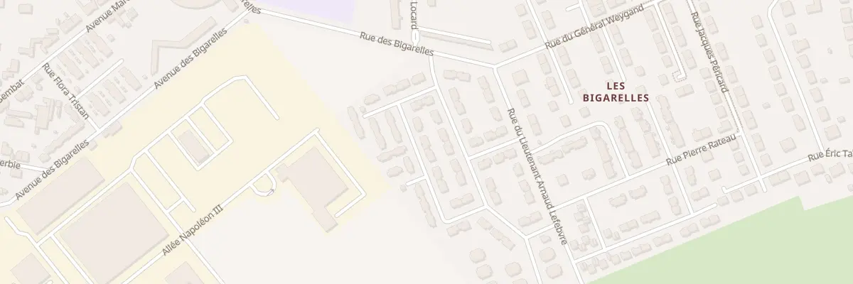 Plan du 7 Rue Aliénor d’Aquitaine à Bourges