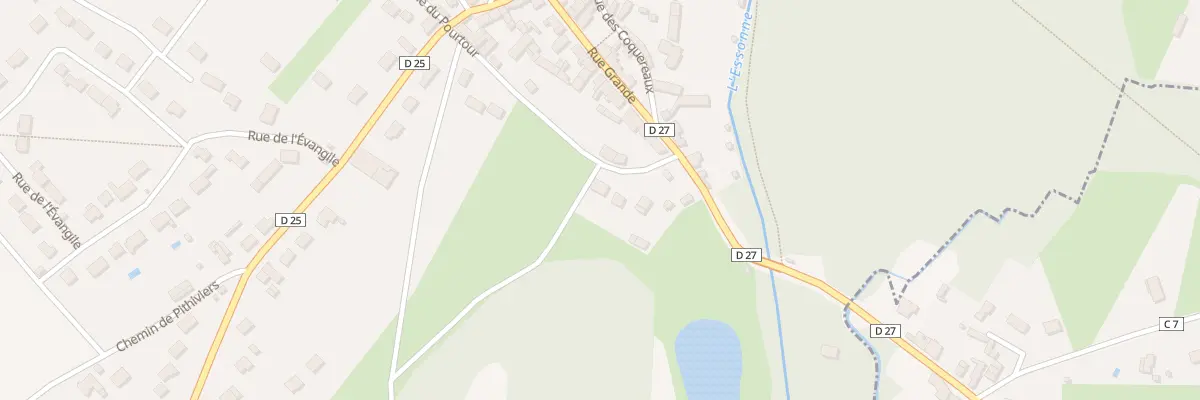 Plan du 51 Rue du Pourtour à Briarres-sur-Essonne