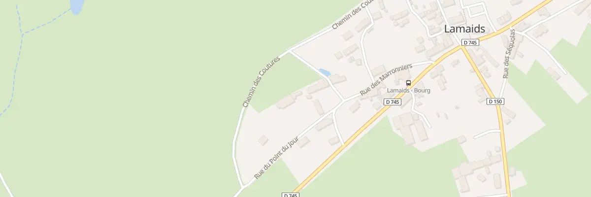 Plan du 3 Rue de la Pêcherie à Lamaids