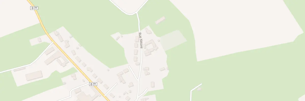 Plan du 22 Rue Neuve à La Thieuloye