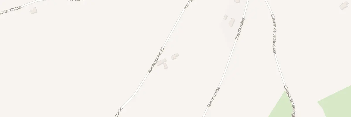 Plan du 3 Rue Passe par Içi à Esquelbecq