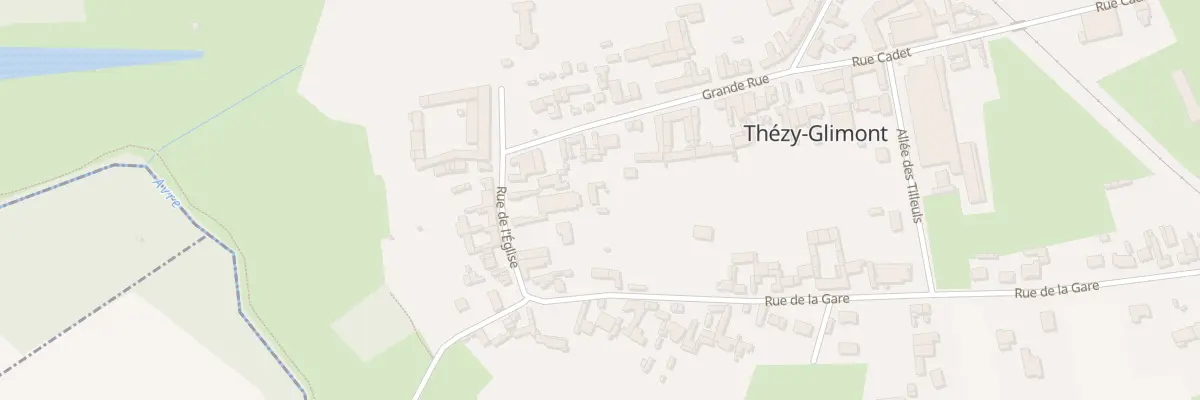 Plan du 3B Rue de l’Église à Thézy-Glimont