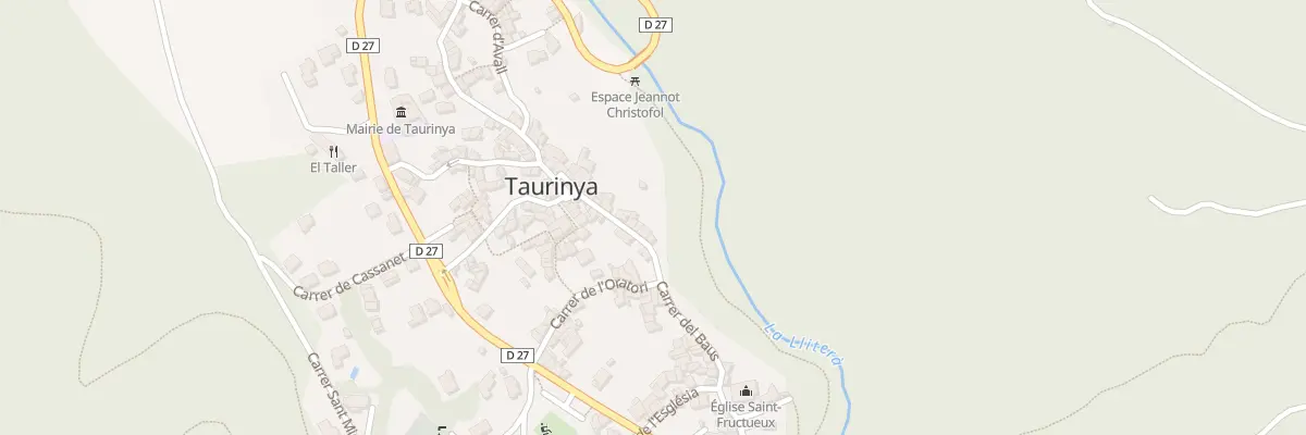 Plan du 9 Rue Carrer Del Balc à Taurinya