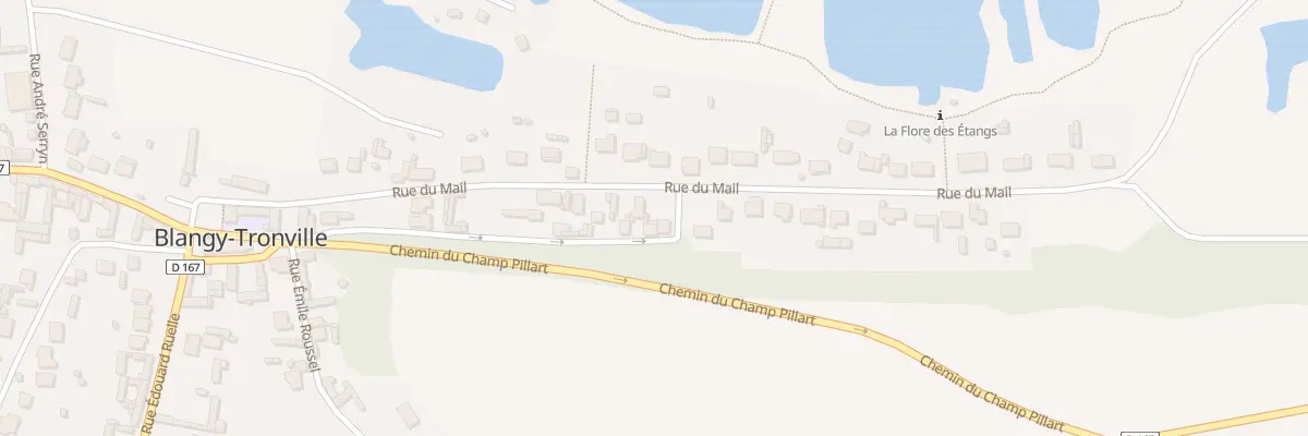 Plan du 16 Rue du Mail à Blangy-Tronville