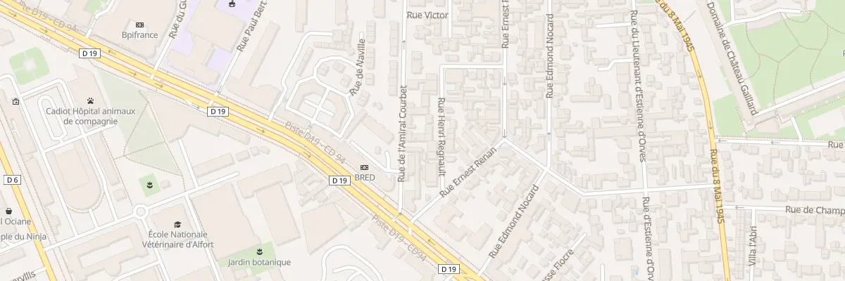 Plan du 18 Rue Henri Regnault à Maisons-Alfort