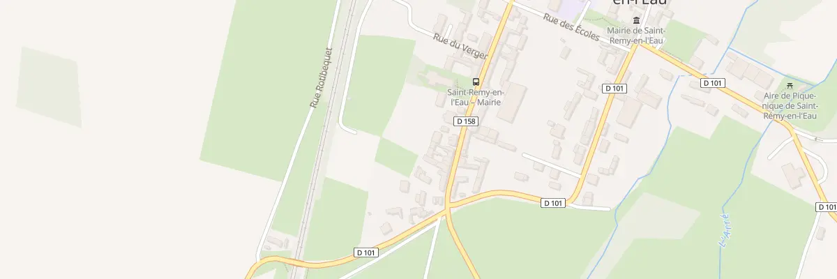 Plan du 46 Rue de l’Église à Saint-Remy-en-l’Eau