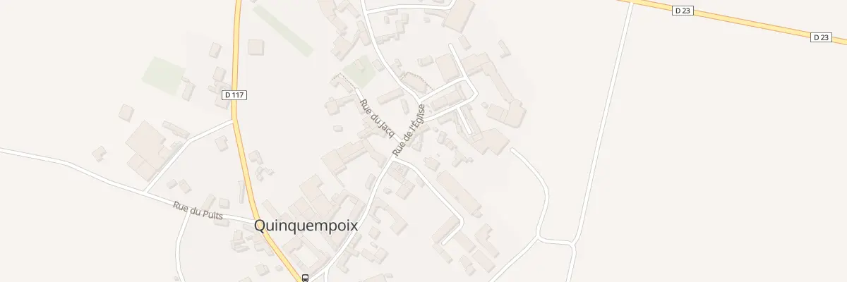 Plan du 12 Rue de l’Eglise à Quinquempoix