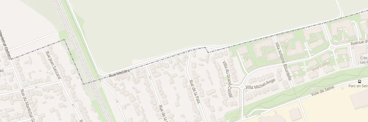 Plan du 35 Rue de la Paix à Villeneuve-le-Roi