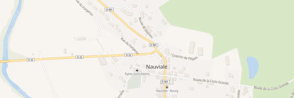 Plan du 5304 Nauviale à Nauviale