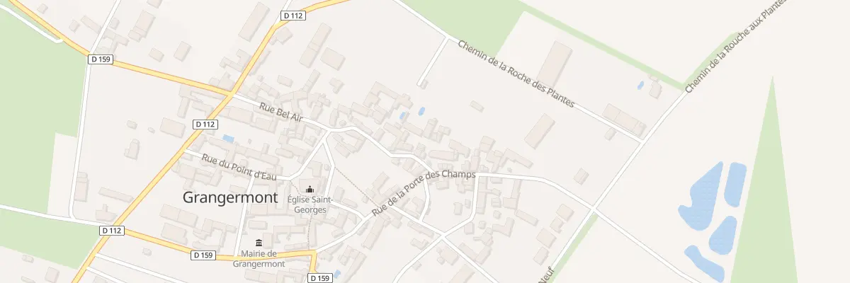Plan du 15 Rue de la Grande Cote à Grangermont