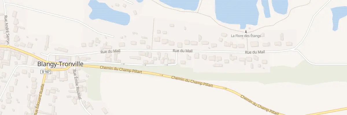 Plan du 18 Rue du Mail à Blangy-Tronville
