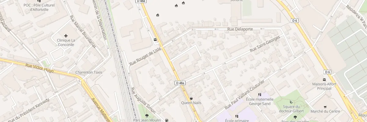 Plan du 2 Imp Ricois à Maisons-Alfort