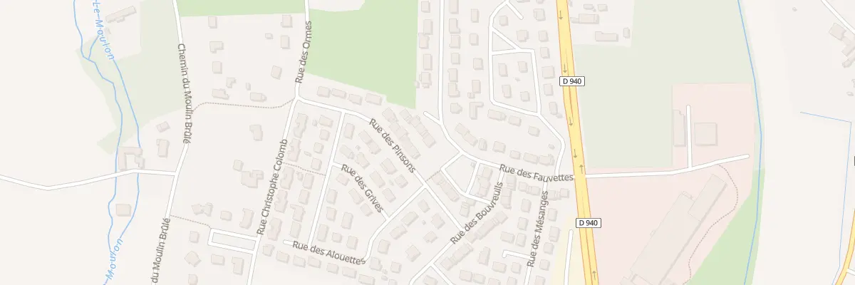 Plan du 9 Rue des Fauvettes à Fussy