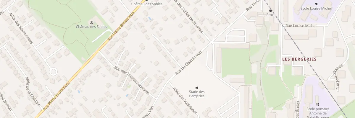Plan du 61 Rue du Chemin Vert à Draveil