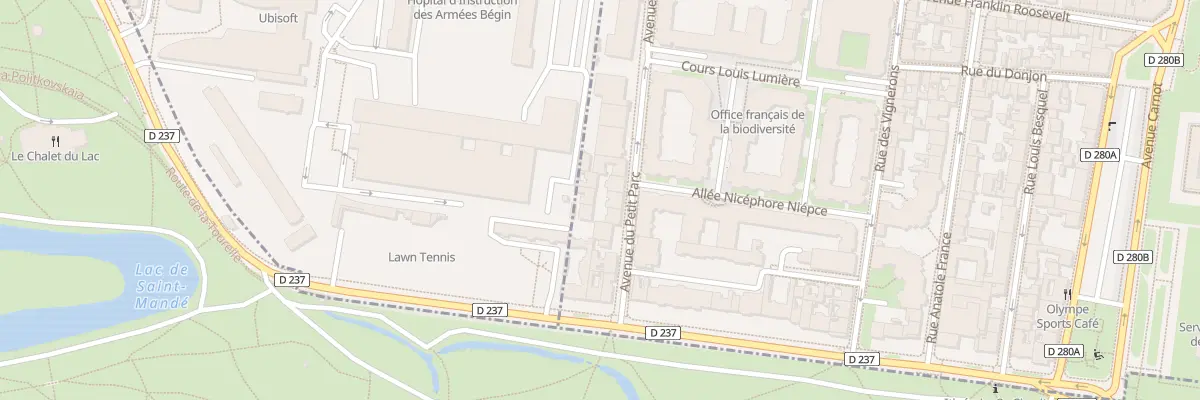 Plan du 36 Av du Petit-Parc à Vincennes