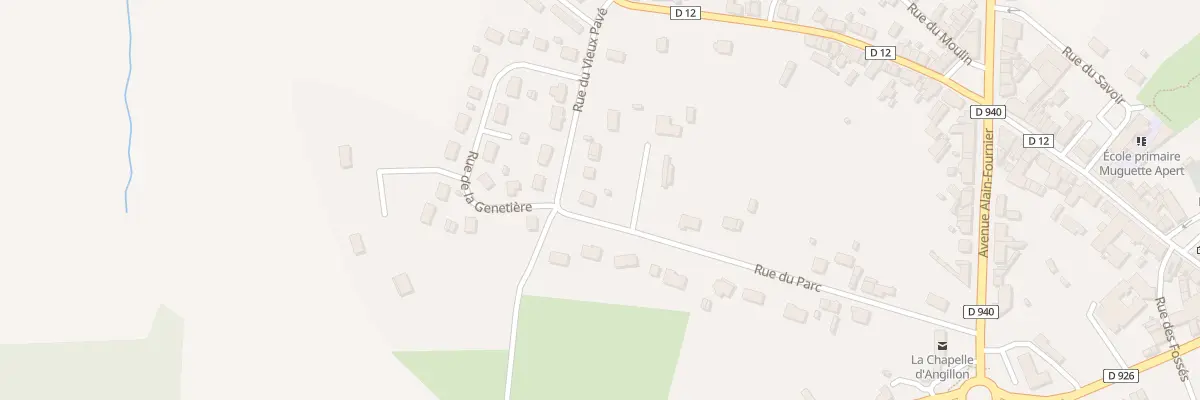 Plan du 7 Rue du Vieux Pavé à La Chapelle-d’Angillon