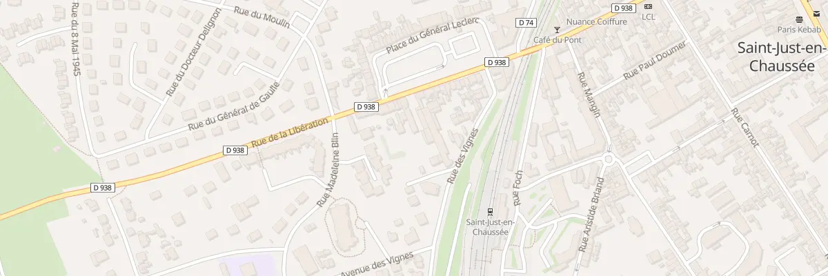 Plan du 105 Rue de la Libération à Saint-Just-en-Chaussée