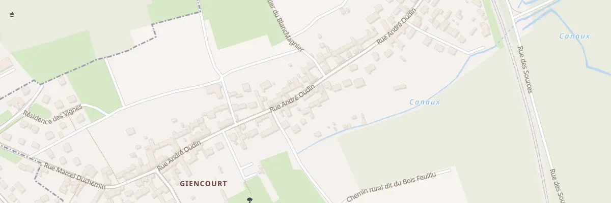 Plan du 24 Rue André Oudin à Breuil-le-Vert