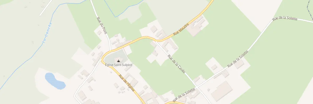 Plan du 22 Rue de la Cavée à Berlencourt-le-Cauroy