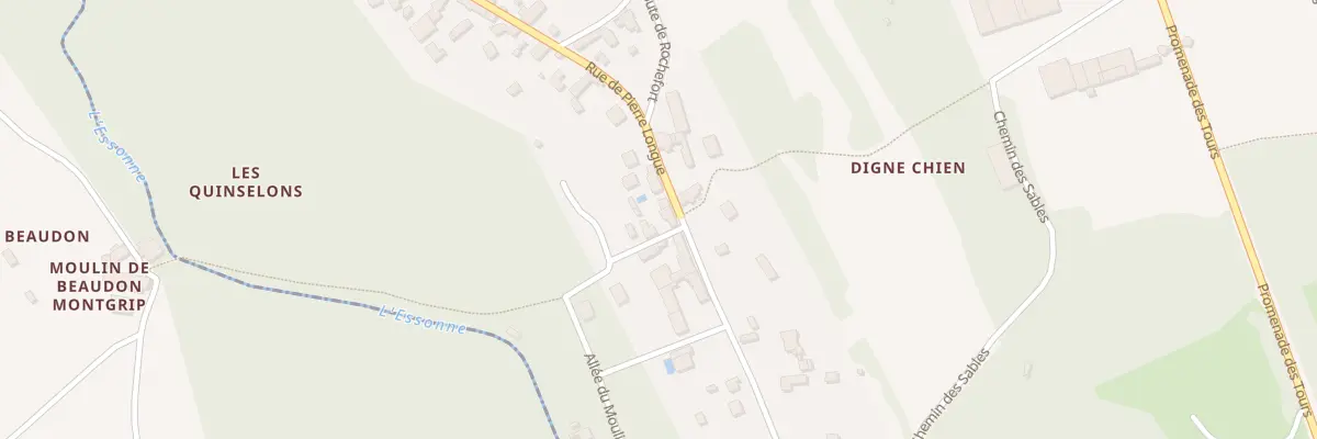 Plan du 47 All du Moulin Foulon à Boulancourt