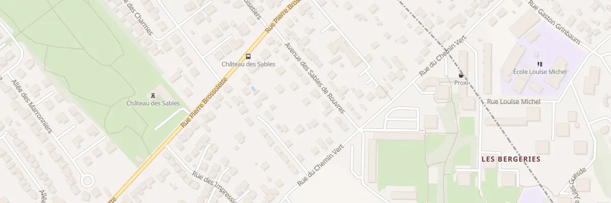 Plan du 73 Rue du Chemin Vert à Draveil