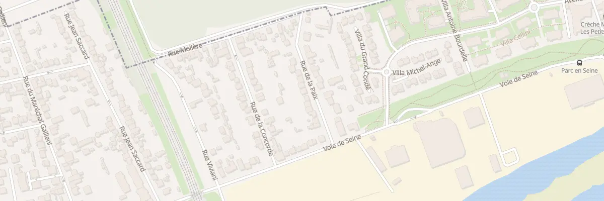 Plan du 13 Rue de la Paix à Villeneuve-le-Roi