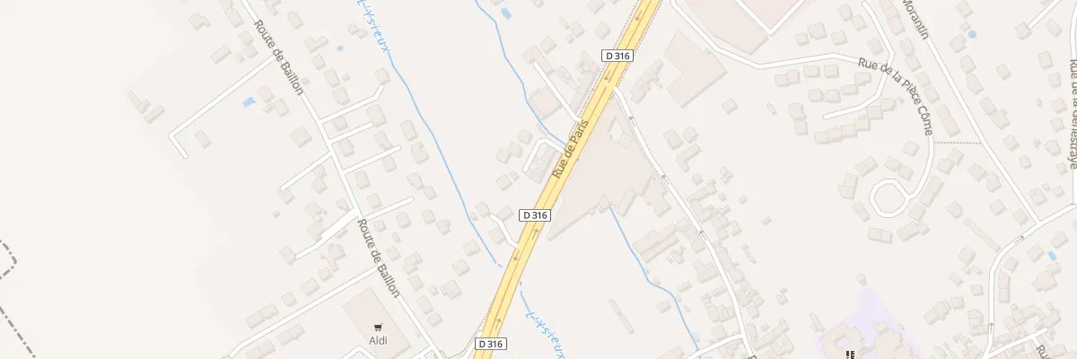 Plan du 38 Rue de Paris à Chaumontel