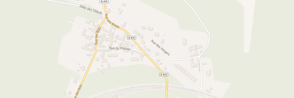 Plan du 64 Rue des Roses à Buthiers