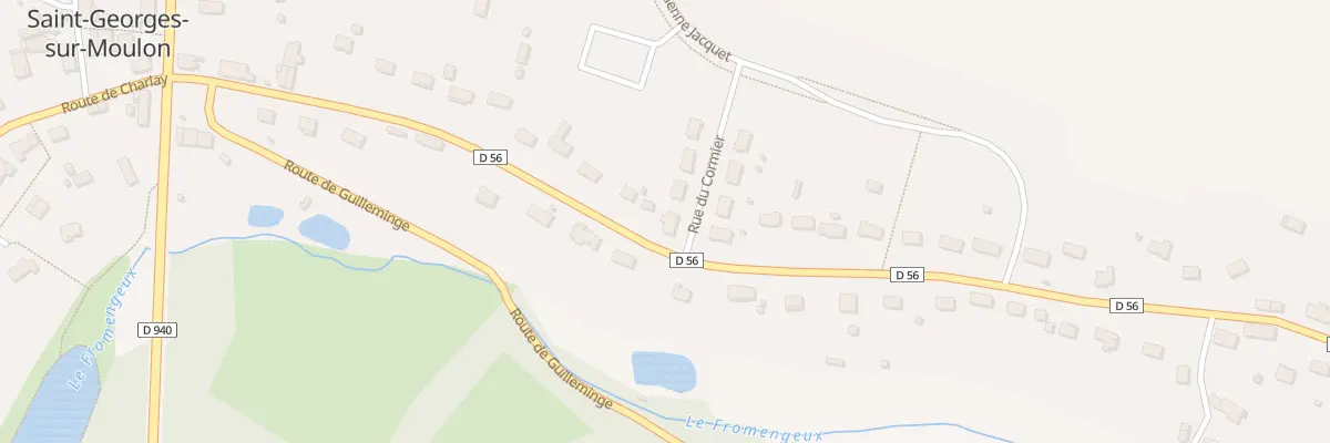 Plan du 1 Rue du Cormier à Saint-Georges-sur-Moulon