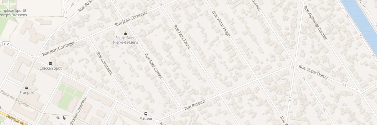 Plan du 28 Rue Felix Faure à Vigneux-sur-Seine