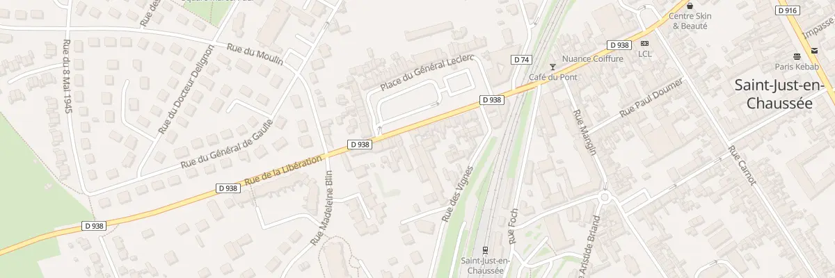 Plan du 101 Rue de la Libération à Saint-Just-en-Chaussée