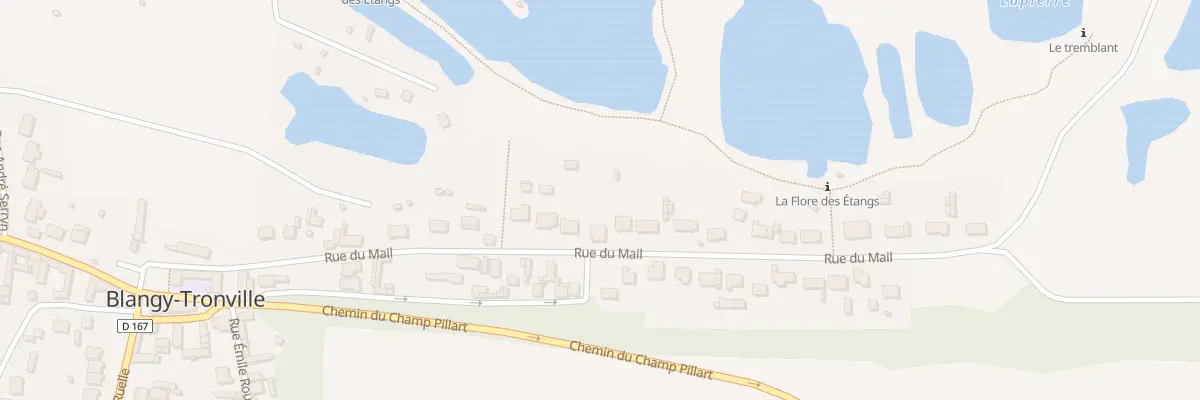 Plan du 19 Rue du Mail à Blangy-Tronville