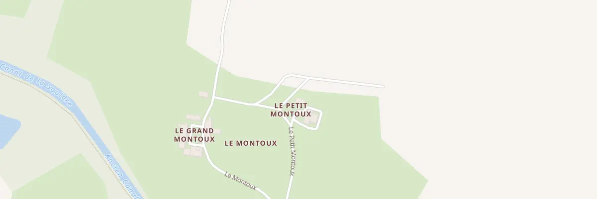 Plan du 831 Le Petit Montoux à Argent-sur-Sauldre