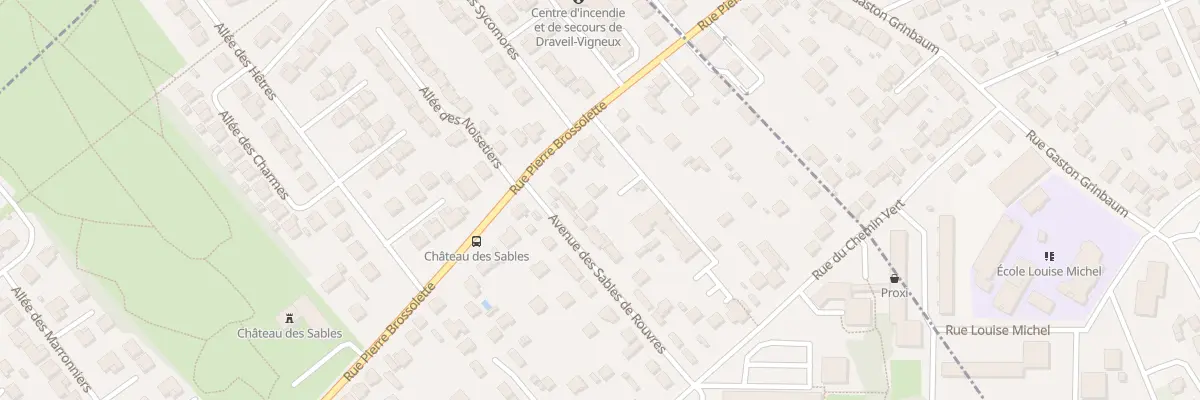 Plan du 300 Rue Pierre Brossolette à Draveil