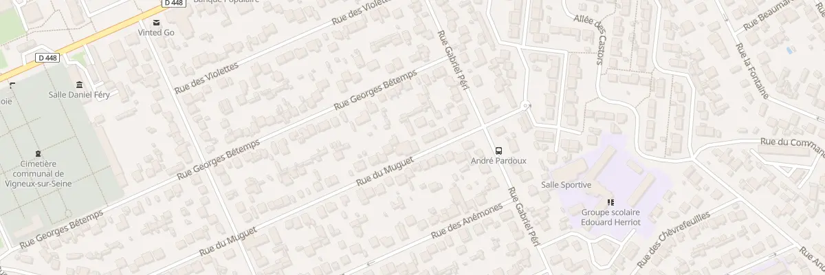 Plan du 51 Rue du Muguet à Vigneux-sur-Seine