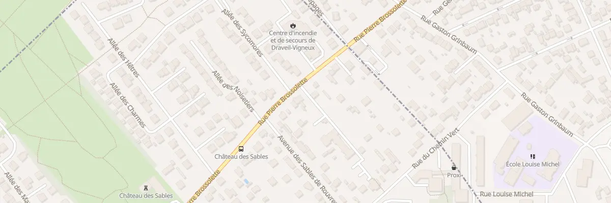 Plan du 304 Rue Pierre Brossolette à Draveil