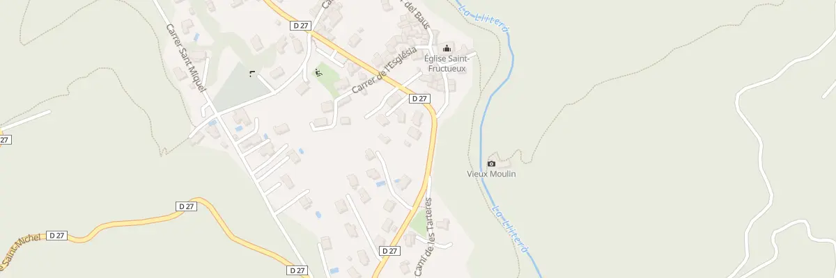Plan du 32 Camí Del Canigó à Taurinya