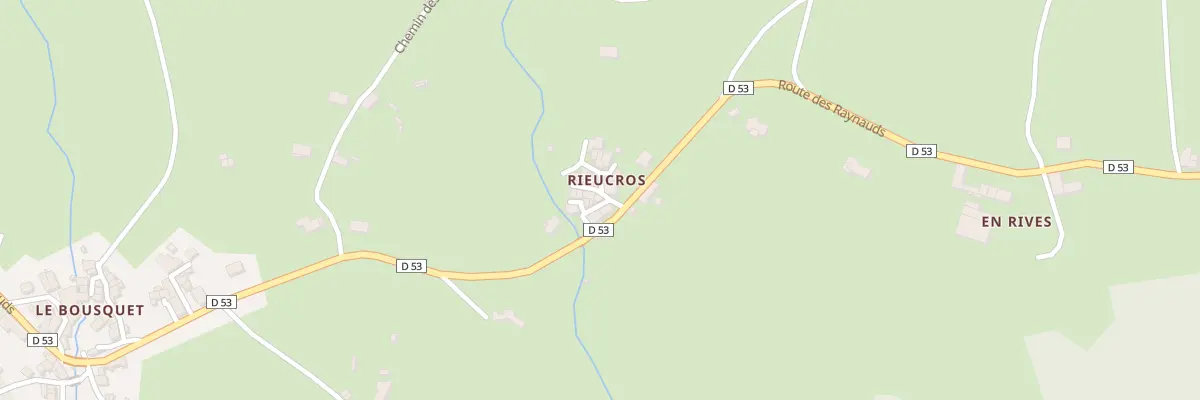 Plan du 11 Rle de Rieucros à Mazamet