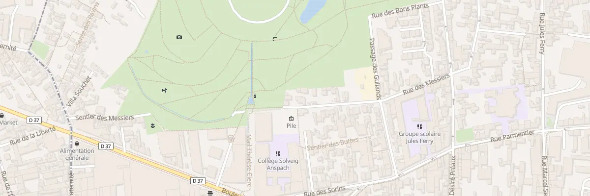 Plan du 60 Rue des Messiers à Montreuil