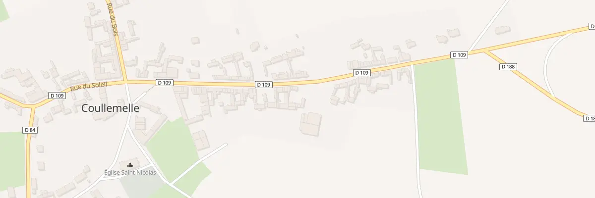 Plan du 22 Rue du Gageolet à Coullemelle