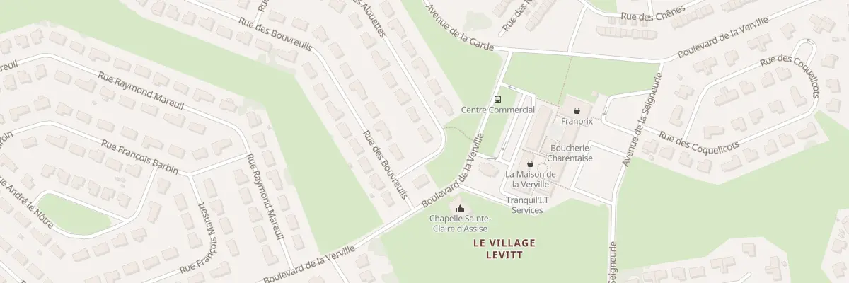 Plan du 18 Rue des Alouettes à Mennecy