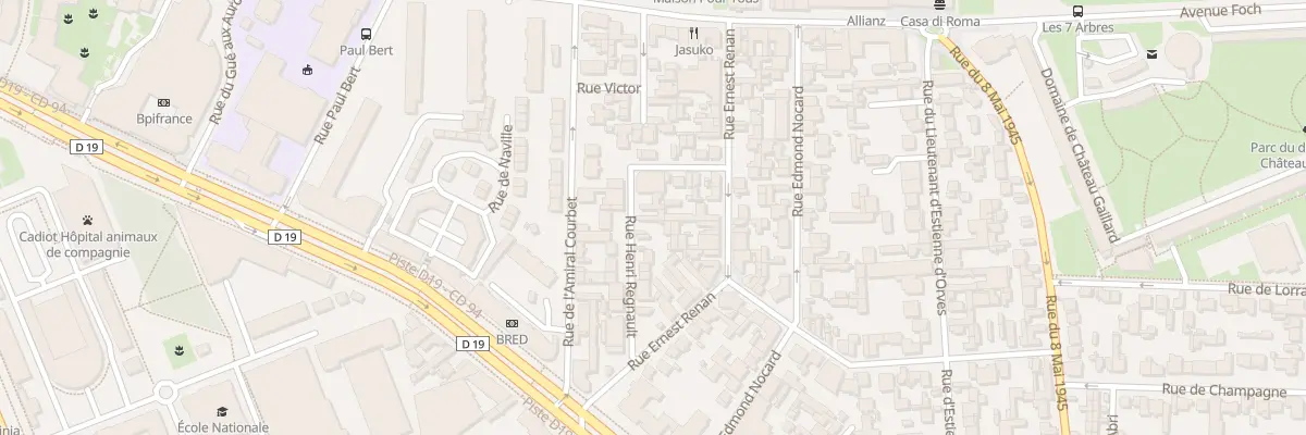 Plan du 9 Rue Henri Regnault à Maisons-Alfort