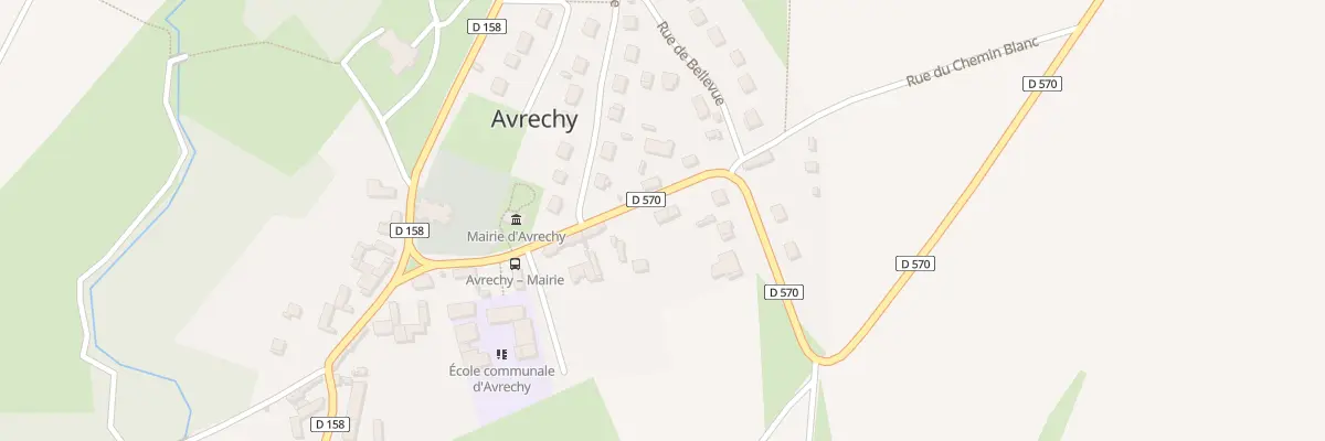 Plan du 12A Rue de la Croix Adam à Avrechy