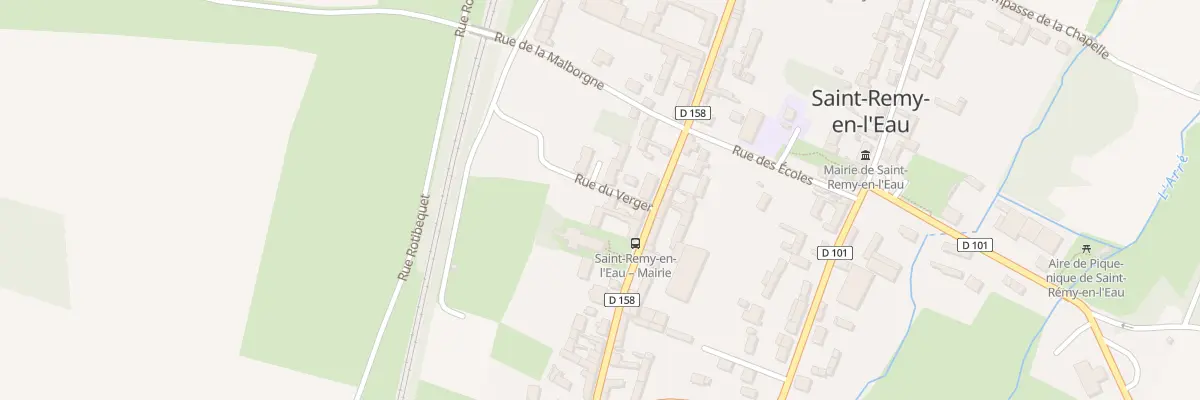 Plan du 38 Rue de l’Église à Saint-Remy-en-l’Eau