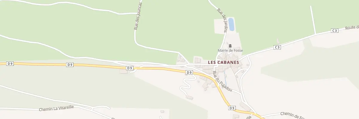 Plan du 10 Las Cabanes à Fosse