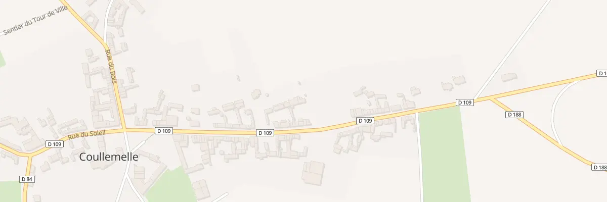 Plan du 29 Rue du Gageolet à Coullemelle