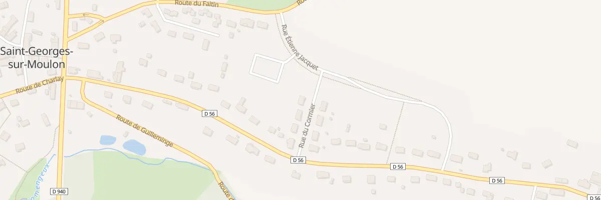 Plan du 7 Rue du Cormier à Saint-Georges-sur-Moulon