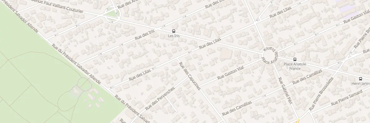Plan du 16 Rue des Lilas à Vigneux-sur-Seine