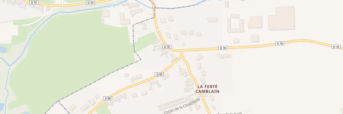 Plan du 23 Rue de la Gare à Camblain-Châtelain