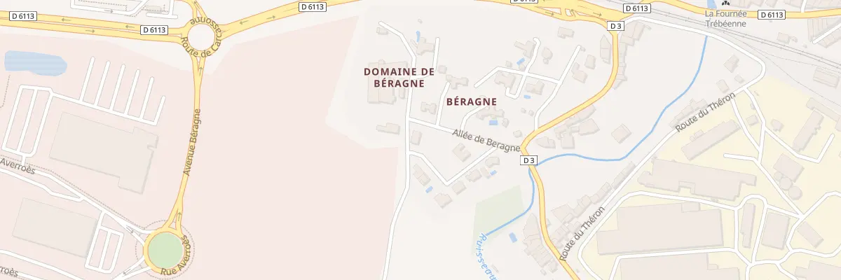 Plan du 8 Rue des Platanes à Trèbes